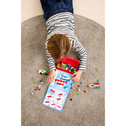 PUZZLE BY NUMBER - ACTIVITY PAD - TRANSPORTATION - 125pcs
