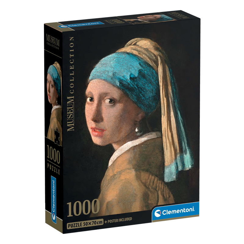 PZ1000: MUSEUM: GIRL WITH A PEARL EARRING - VERMEER