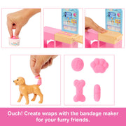 Barbie - Fast Cast Veterinarian Clinic Doll & Playset - Product detail or play view 4