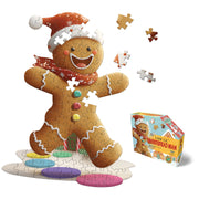Madd Capp Puzzles – I Am Lil' Gingerbread Man Jigsaw Puzzle | 100 Pieces – puzzle and packaging