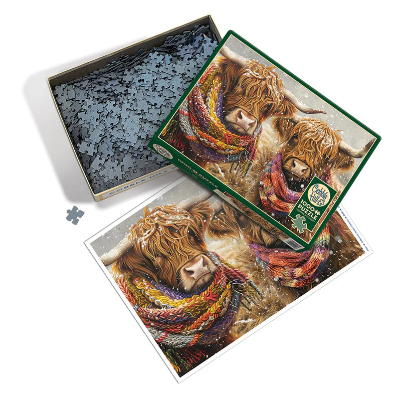 Cobble Hill - 1000 Piece Jigsaw Puzzle - Brrr! | Sample Poster Includedcobble Hill