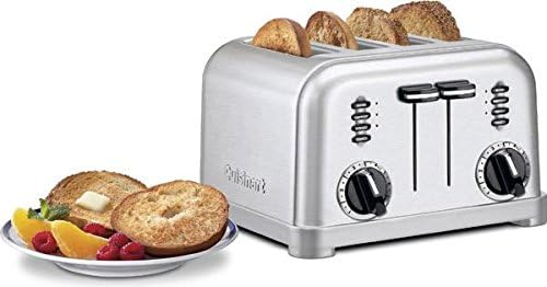 Cuisinart - Metal Classic 4-slice Toaster | CPT-180C