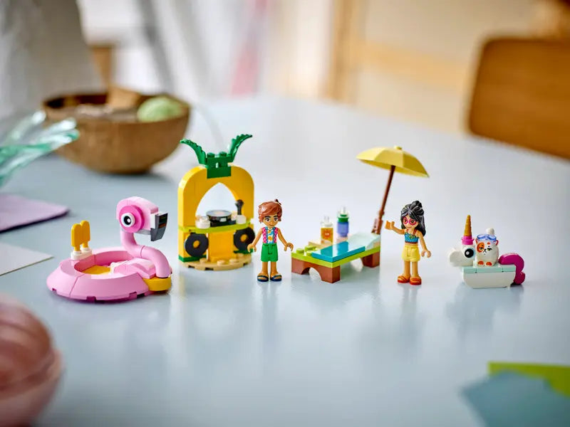 LEGO - 42658 - FRIENDS - Unicorn & Flamingo Pool Party - 99pcs
