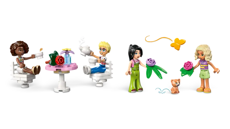 LEGO - 42671 - FRIENDS - Plant Cafe & Flower Shop - 1138pcs