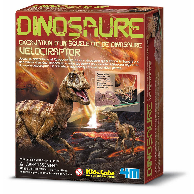 4M - Dig A Velociraptor (French Version) - Limolin 