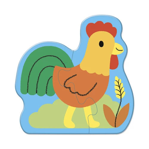 Janod - PUZZLE - BABY FARM