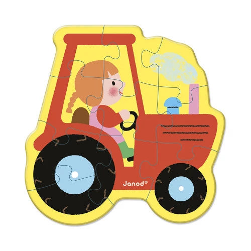 Janod - PUZZLE - BABY FARM