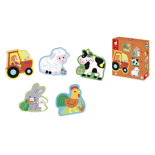 Janod - PUZZLE - BABY FARM