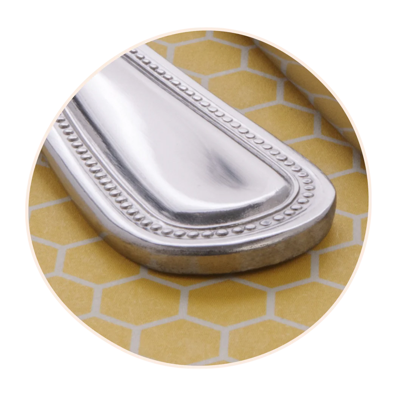 Browne - Contour Dessert Spoon - 18/0 Stainless Steel - Mirror Finish | 7.4 in / 18.9 cm