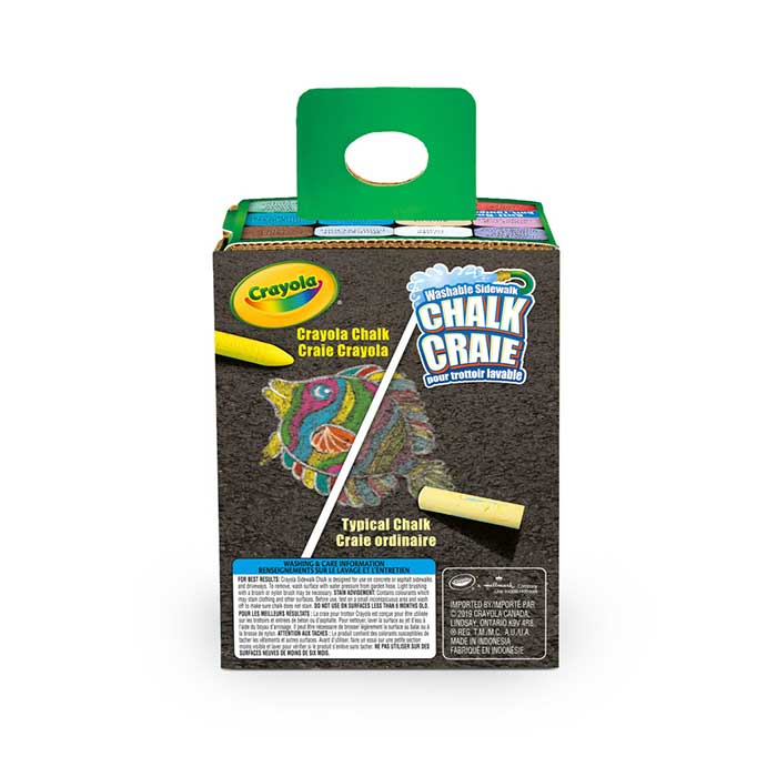 Crayola - Washable Sidewalk Chalk, 12 Count