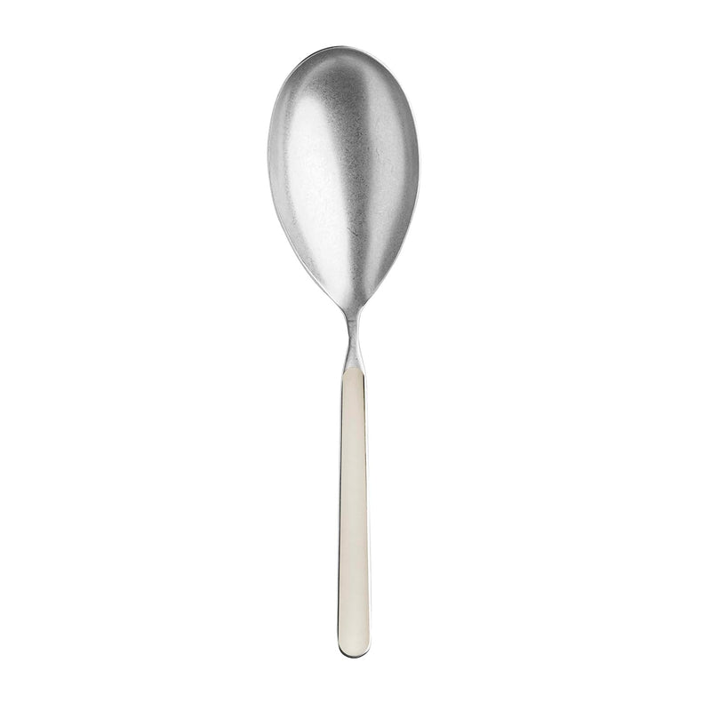 Mepra - Fantasia Pewter Risotto Spoon - Turtle-Dove