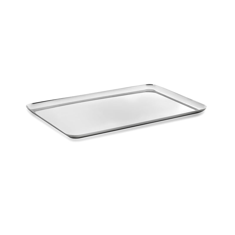 Mepra - Stile by Pininfarina Rectangular Tray - 9.44"W x 14.57"D - Mirror