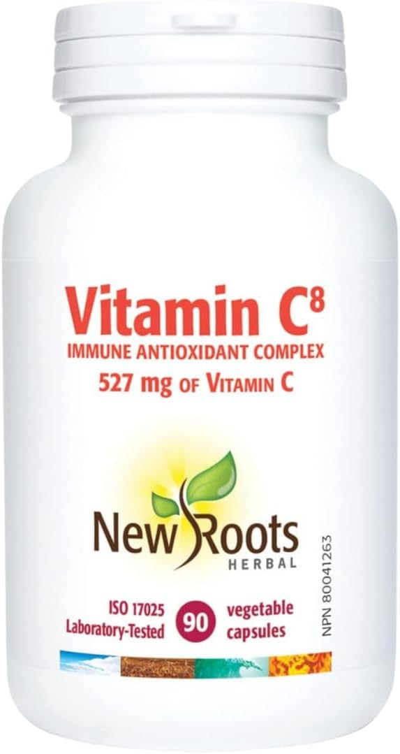 New Roots Herbal - Vitamin C Immune Antioxidant Complex 527MG of Vitamin C - 90 Capsules