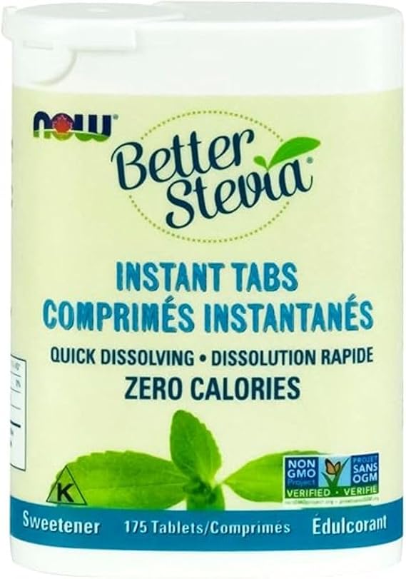 Now - Stevia Quick Dissolve Tabsin Dispenser 175TAB