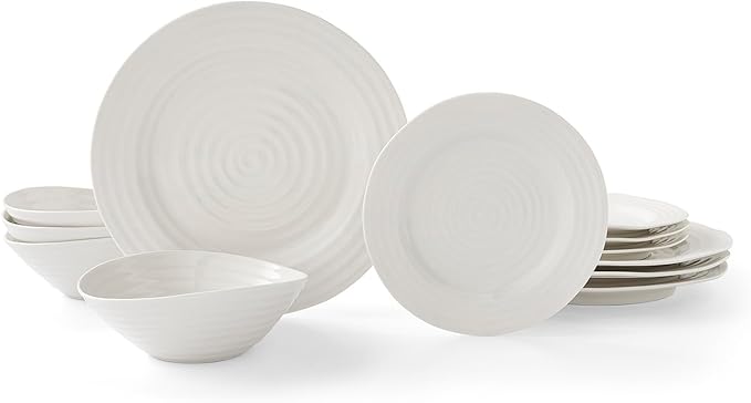 Sophie Conran - White - Porcelain Dinner Set - 12-Piece