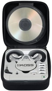 Koss EQP1 SportClip headphones and portable equalizer amplifier, silver option