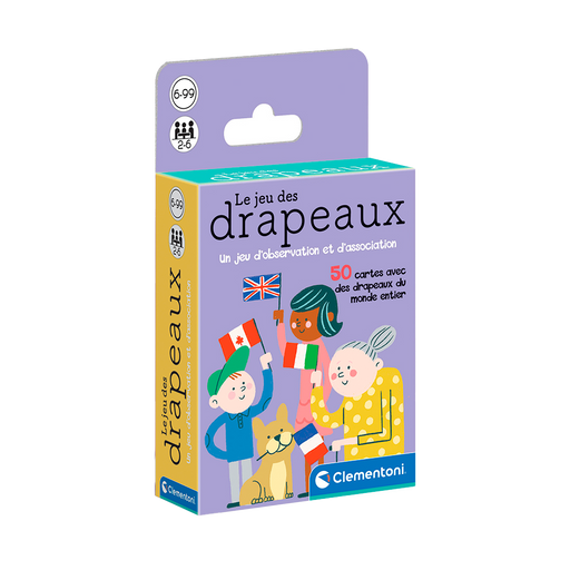 JEU DE CARTES - LE JEU DES DRAPEAUX