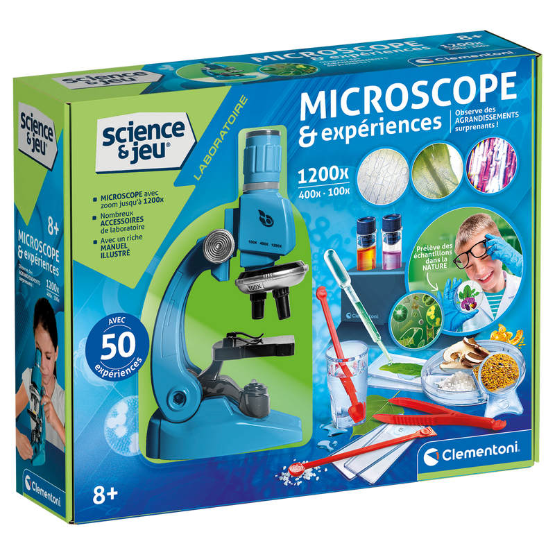 MICROSCOPE ET EXPÉRIENCES 1200