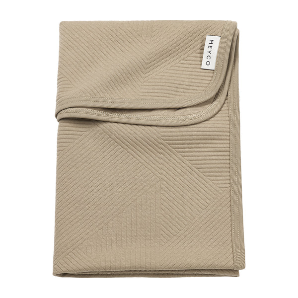 Meyco Baby - Blanket Pure Taupe | 100 x 150 cm
