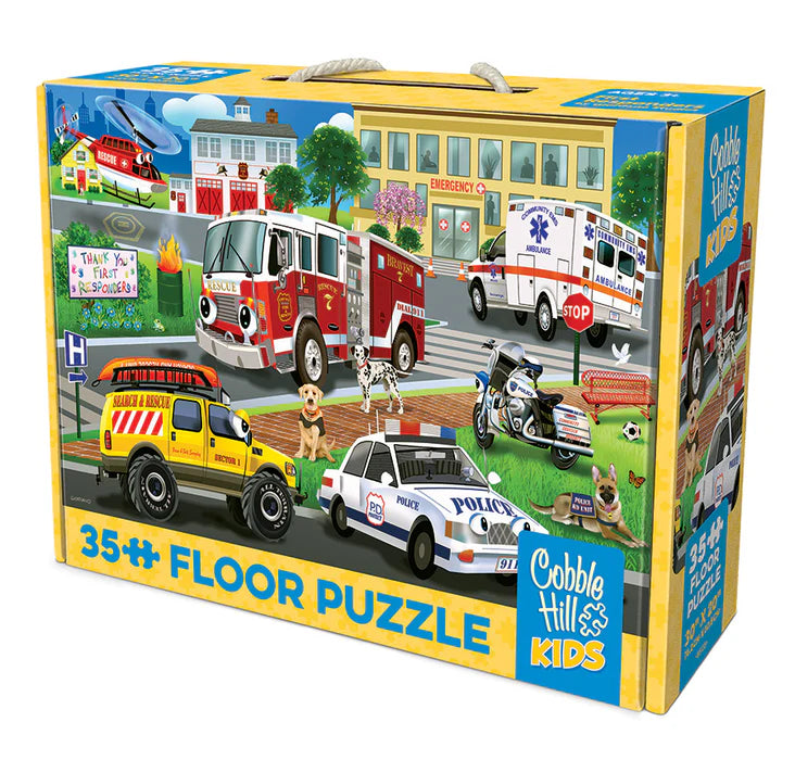 Cobble Hill - 35 Piece Jigsaw Puzzle - First Responders | Old Version