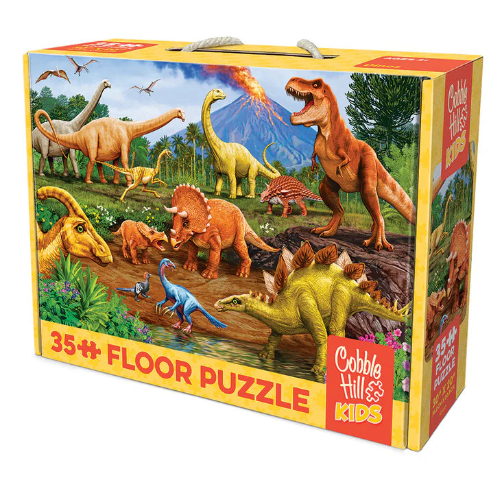 Cobble Hill - 35 Piece Jigsaw Puzzle - Dinos | Old Version
