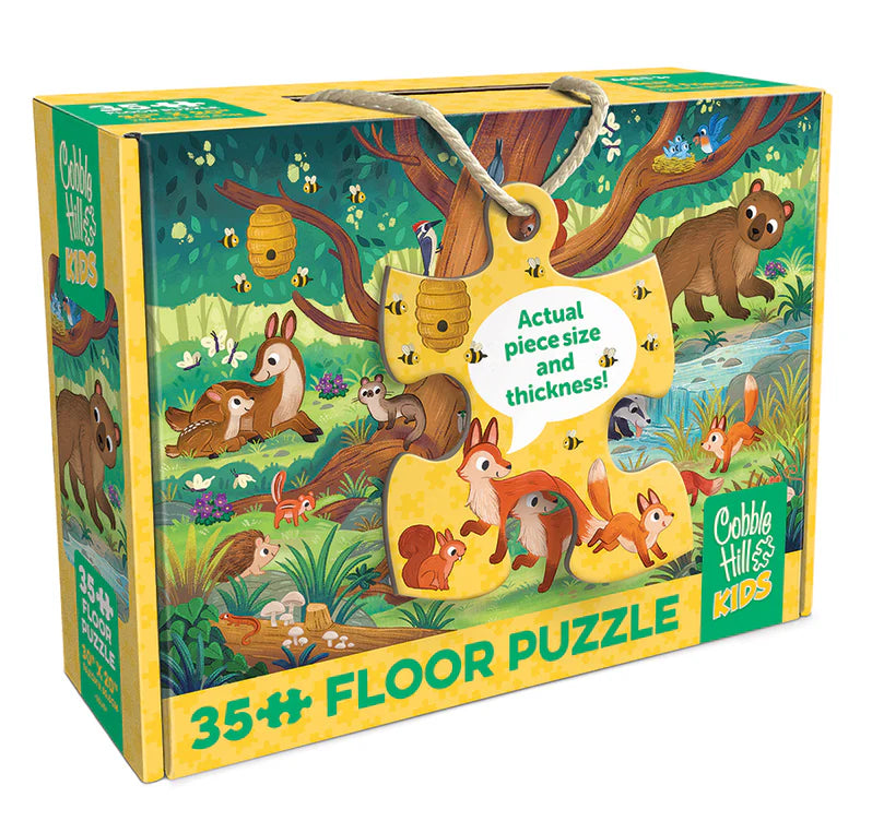 Cobble Hill - 35 Piece Jigsaw Puzzle - Bear And Friends | Old Version