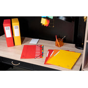 Soft Card Folder 3 Flaps + Elast. Blue (9.45x12.6in)