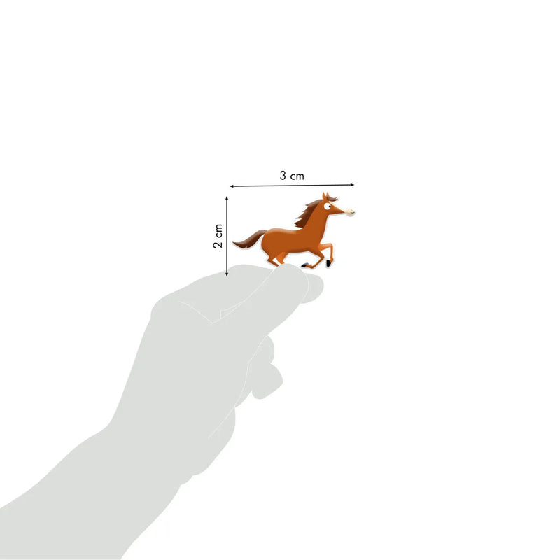 Clairefontaine - Cooky Stickers Horses 33 stickers