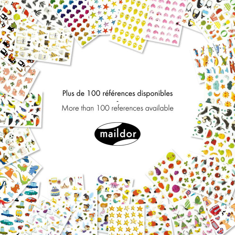 Clairefontaine - Cooky Stickers Horses 33 stickers