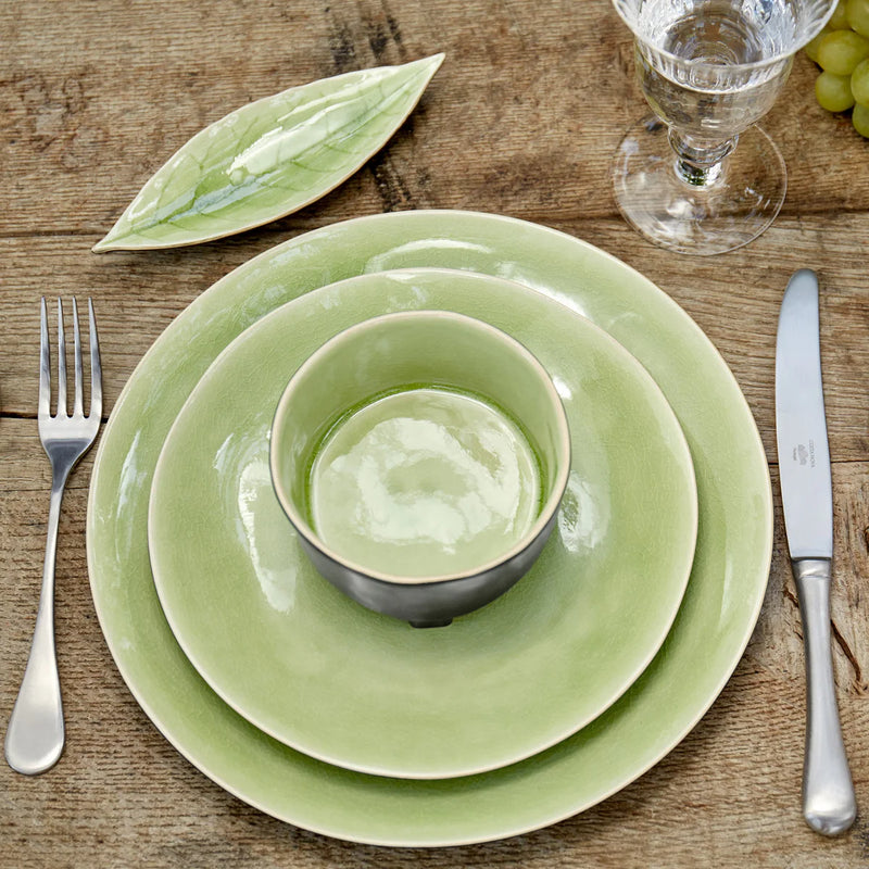 Costa Nova - Riviera Vert Frais Footed Fruit Bowl
