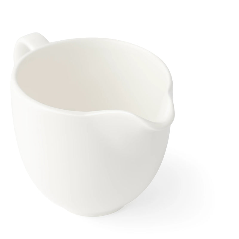 Browne - FOUNDATION Creamer, 6.4floz / 190ml,  5x3x3" / 12.7x7.6x7.6cm, Porcelain