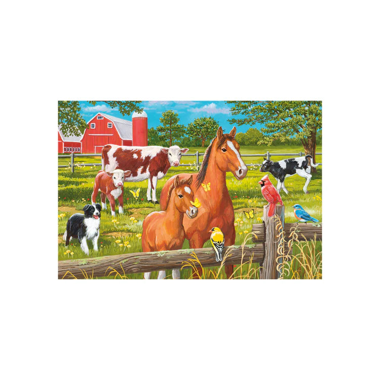 Schmidt Spiele - PZ3X48: ANIMALS ON THE FARM