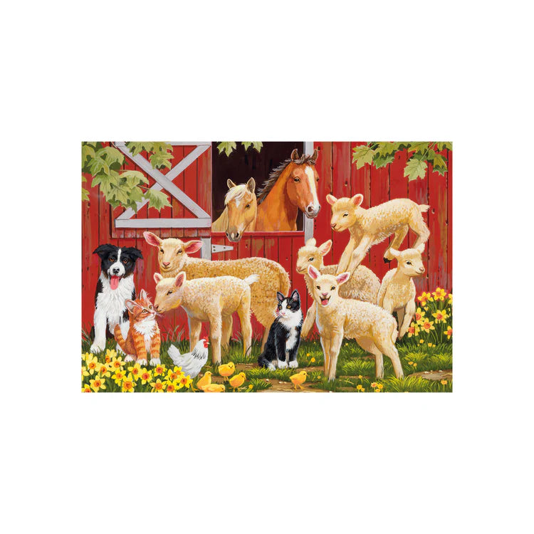 Schmidt Spiele - PZ3X48: ANIMALS ON THE FARM
