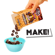SlimeLife - Bowl of Chocolate Cereal Slime Playset — mixing pretend chocolate cereal