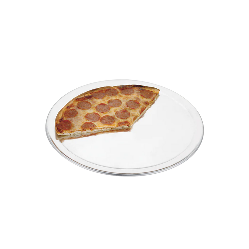 Thermalloy - Wide Rim Pizza Pan - 8" / 20.3 cm Dia - 1" / 2.54 cm Height - 18GA / 1.0 mm - Aluminum
