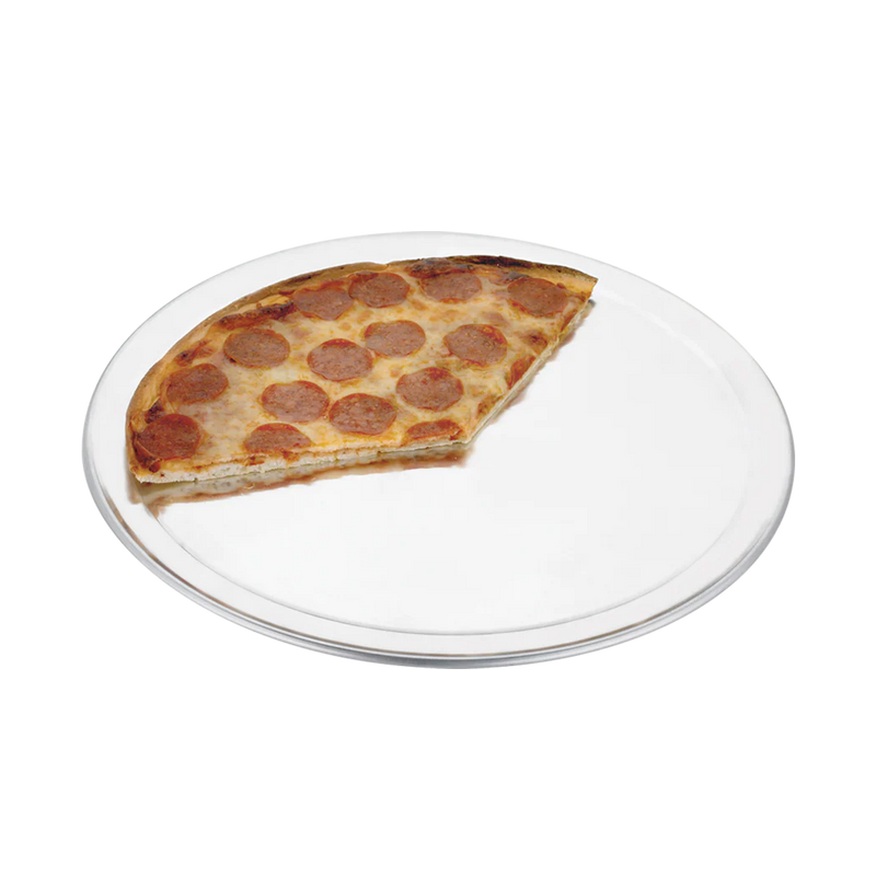 Thermalloy - Wide Rim Pizza Pan - 14" / 35.6 cm Dia - 1" / 2.54 cm Height - 18GA / 1.0 mm - Aluminum