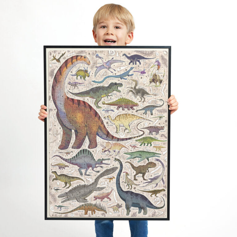 Banana Panda - PUZZLOVE - 200pc PUZZLE DINOSAURS (7+) - Limolin 