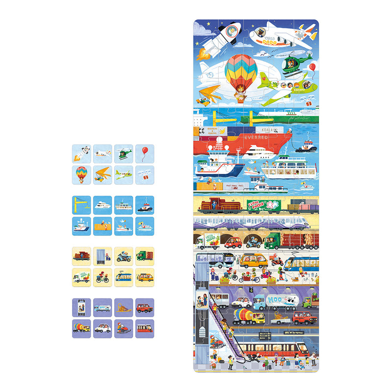 Banana Panda - 60pc PUZZLE + TRANSPORT - Limolin 