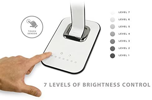 Turcom TS-7005 RelaxaLight LED Desk Lamp – White – gallery detail 3