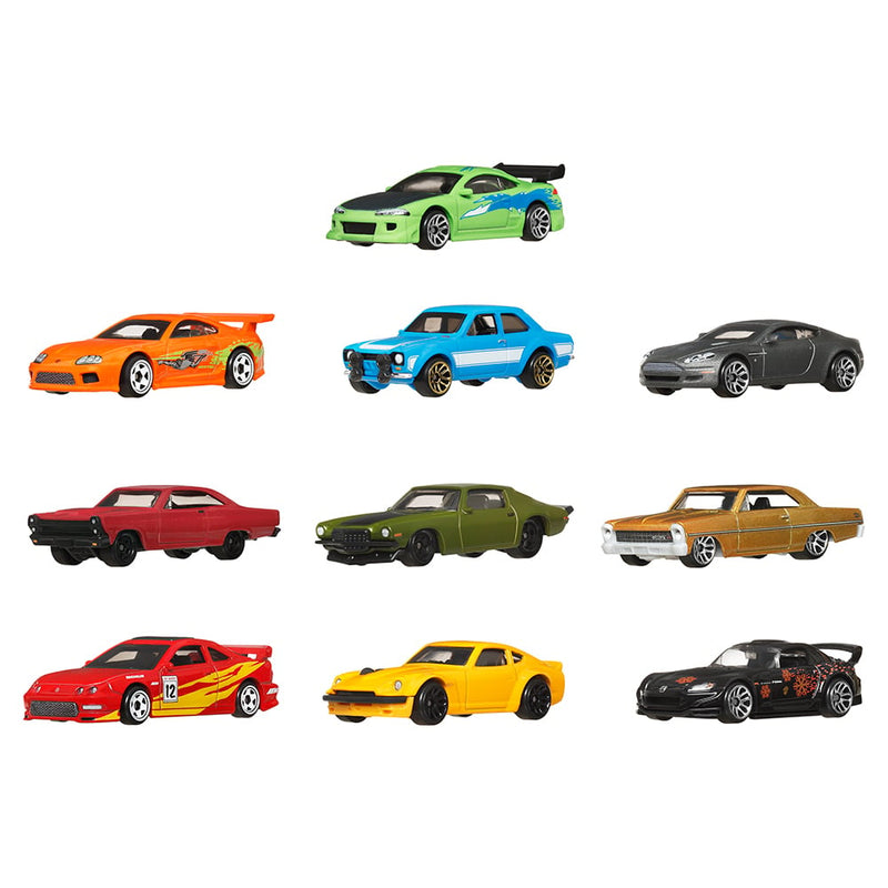 Hot Wheels - Fast & Furious | Pack de 10