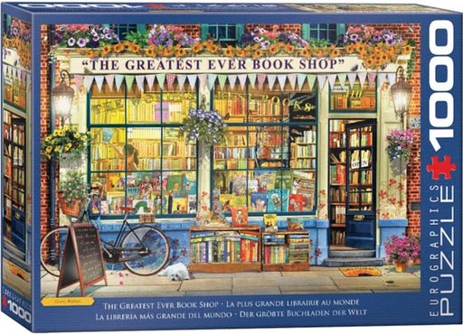 Eurographics - 1000 Piece Jigsaw Puzzle - The Greatest Bookstorein The World - Garry Walton