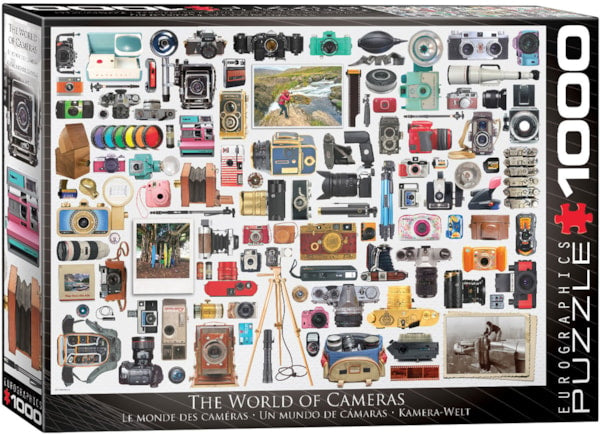 Eurographics - World of Cameras (1000 Pc Puzzle)
