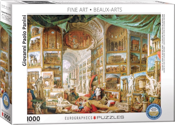 Eurographics - 1000 Piece Jigsaw Puzzle - Ancient Rome - Paolo Pannini
