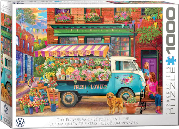 Eurographics - 1000 Piece Jigsaw Puzzle - VW Florist - Chris Bigelow