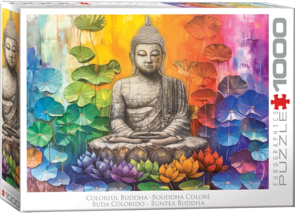 Eurographics - 1000 Piece Jigsaw Puzzle - Colorful Buddha