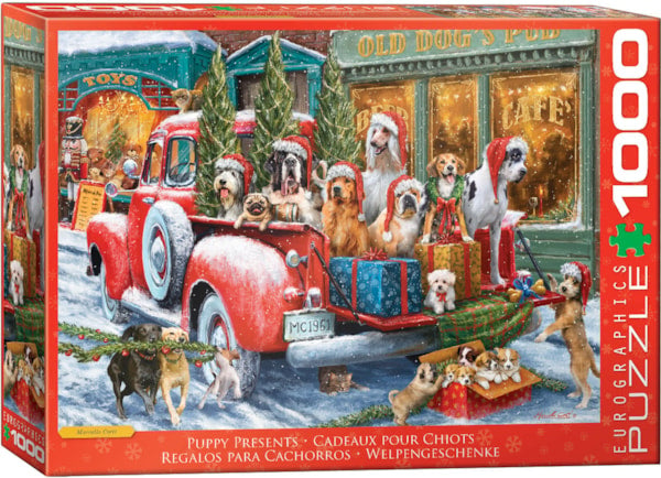 Eurographics - 1000 Piece Jigsaw Puzzle - Dogs On Truck