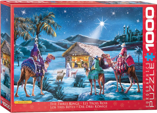 Eurographics - 1000 Piece Jigsaw Puzzle - Nativity - Three Kings, Macneil
