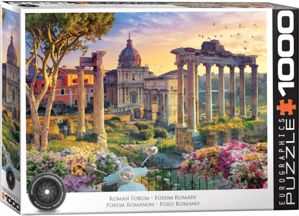 Eurographics - 1000 Piece Jigsaw Puzzle - Roman Forum, Rome, Italy