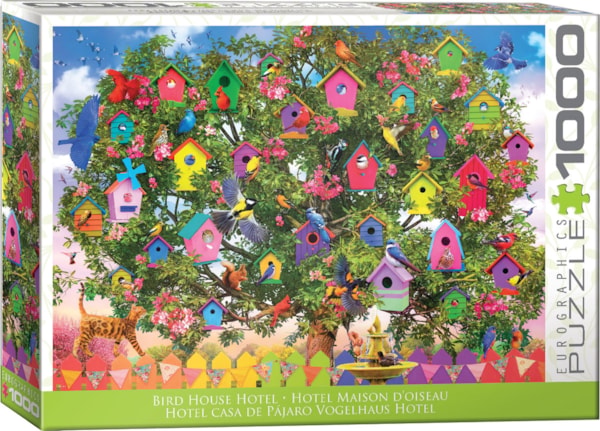 Eurographics - 1000 Piece Jigsaw Puzzle - Bird House Hotel - Olena