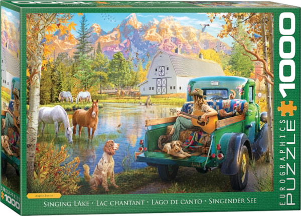 Eurographics - 1000 Piece Jigsaw Puzzle - Singing Lake - Angelo Bonito